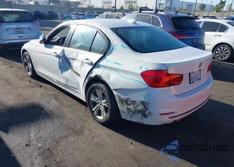2017 BMW 328D xDrive from USA, damaged, VIN WBA8F1C39HK898141